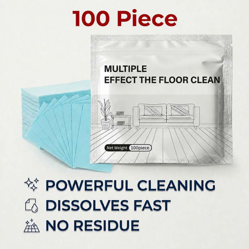 Multi-Purpose Floor Cleaning Tablets – Hardwood, Laminate, Tile & RV Cleaner